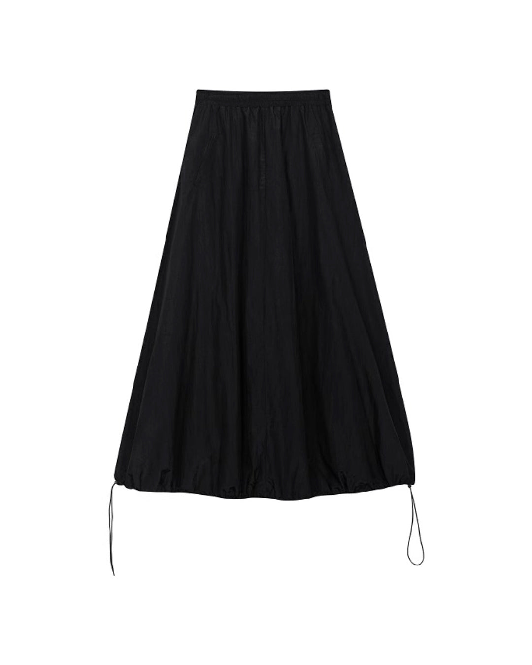 ♠♥DRAW CORD BALLOON SKIRT