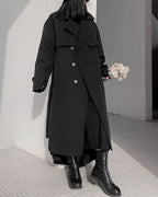♥DOUBLE PATCH TRENCH COAT