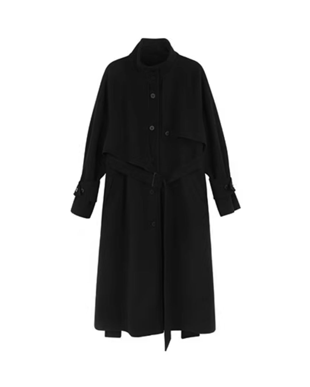 ♥SHADOW VEIL DOUBLE LAYER COAT