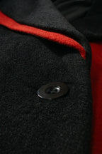 ♥CONTRAST COLOR DRESSING COAT