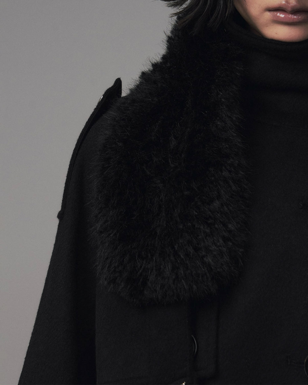 ♥MULTI-STRAP MILITARY COAT