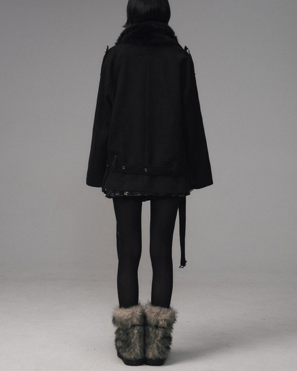♥MULTI-STRAP MILITARY COAT