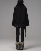 ♥MULTI-STRAP MILITARY COAT
