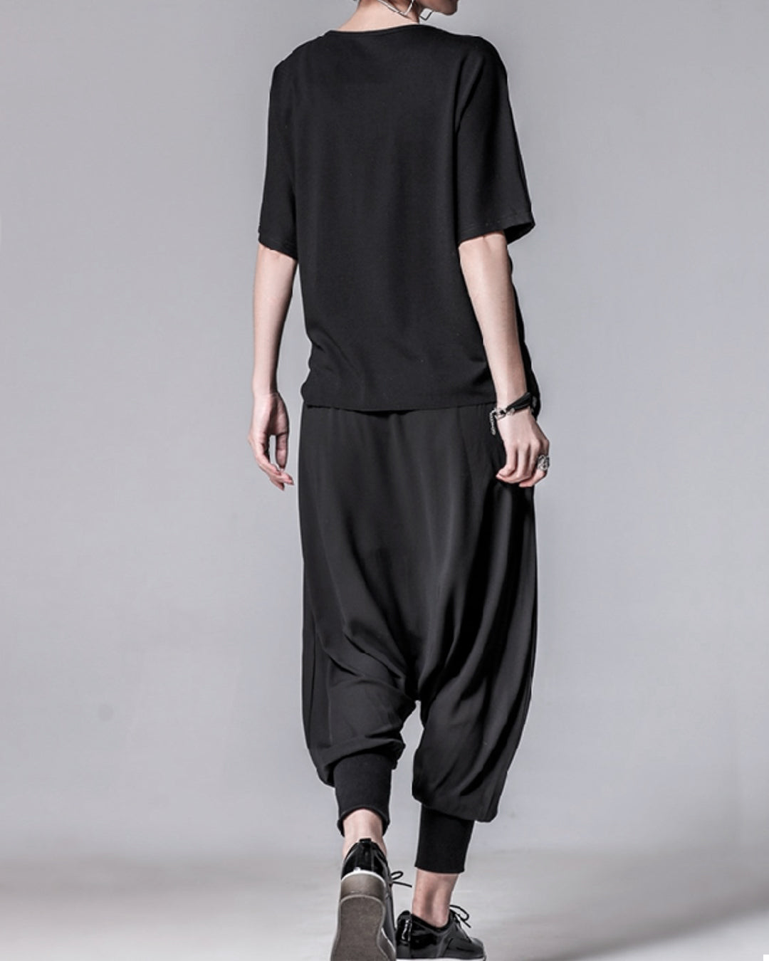 ♥IRREGULAR HEM TIED T-SHIRT