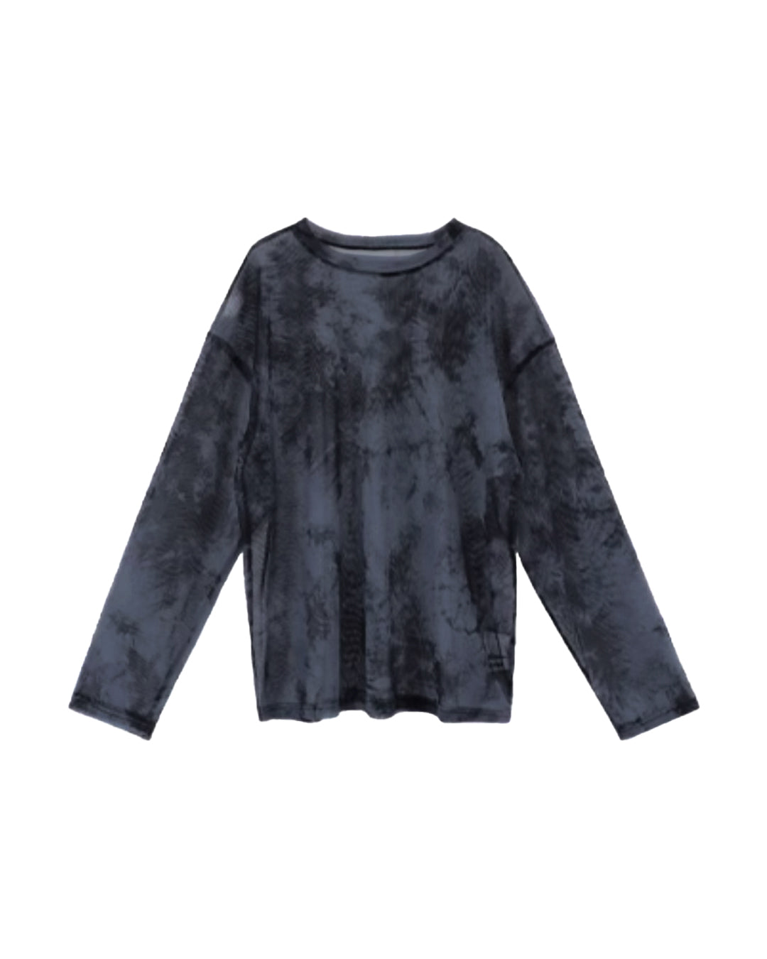 ♥TIE DYE MESH LONG T-SHIRT TWO PIECE SET