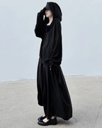 ♥2WAY HOODED COWL TOP