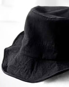 ♠♥COTTON LINEN WIDW BRIM HAT