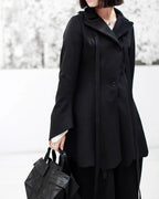♥CORD DECORATION WOOL SLIM JACKET