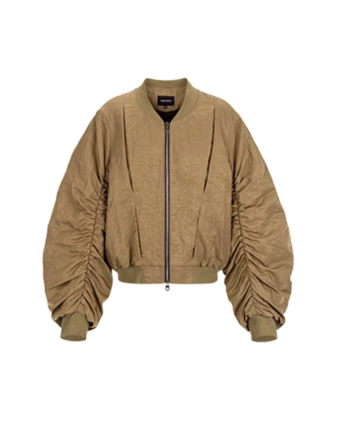 ♥VOLUMINOUS SLEEVE BOMBER JACKET