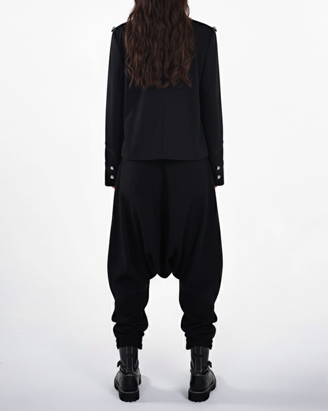 ♥MILITARY DOUBLE-BREASTED SHORT JACKET