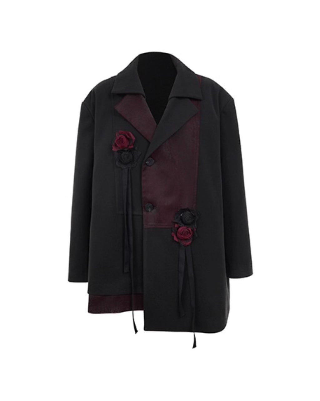 ♥ROSE PANEL CONTRAST JACKET