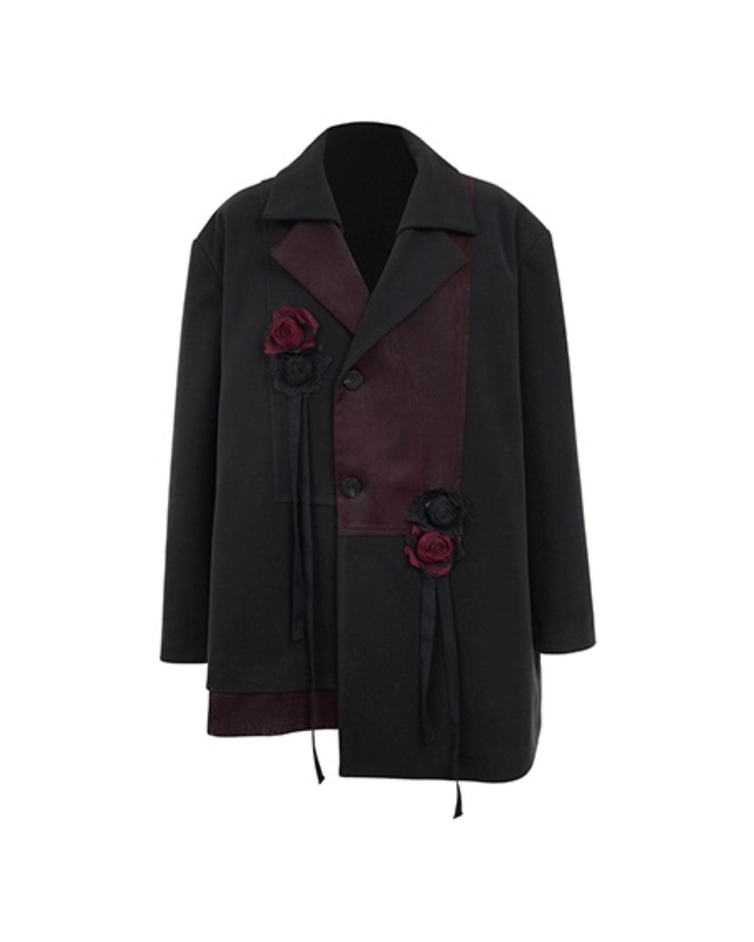 ♥ROSE PANEL CONTRAST JACKET