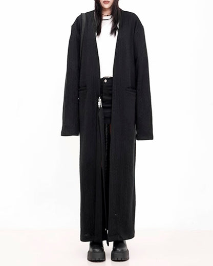 ♥COAT STYLE LONG KNIT CARDIGAN