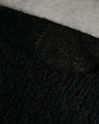 ♥SHEER PANEL RELAXED KNIT