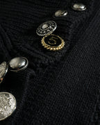 ♥ASYMMETRIC TEXTURE MIX KNIT CARDIGAN