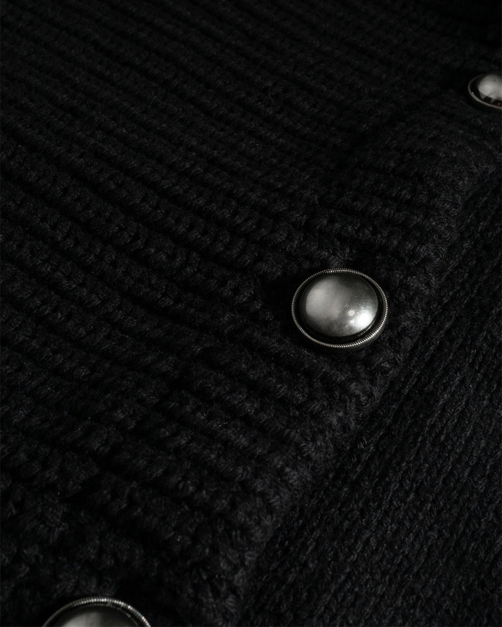 ♥ASYMMETRIC TEXTURE MIX KNIT CARDIGAN