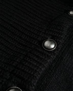 ♥ASYMMETRIC TEXTURE MIX KNIT CARDIGAN