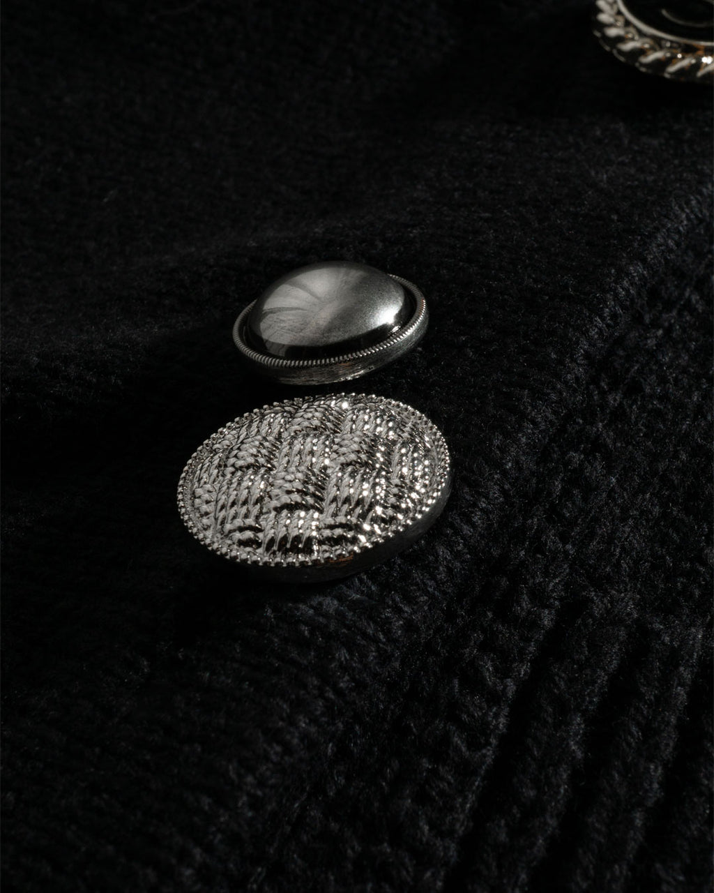 ♥ASYMMETRIC TEXTURE MIX KNIT CARDIGAN