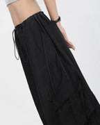 ♥ULTRA WIDE NYLON CARGO PANTS