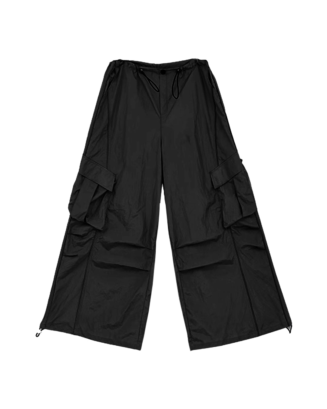♥ULTRA WIDE NYLON CARGO PANTS