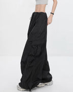♥ULTRA WIDE NYLON CARGO PANTS