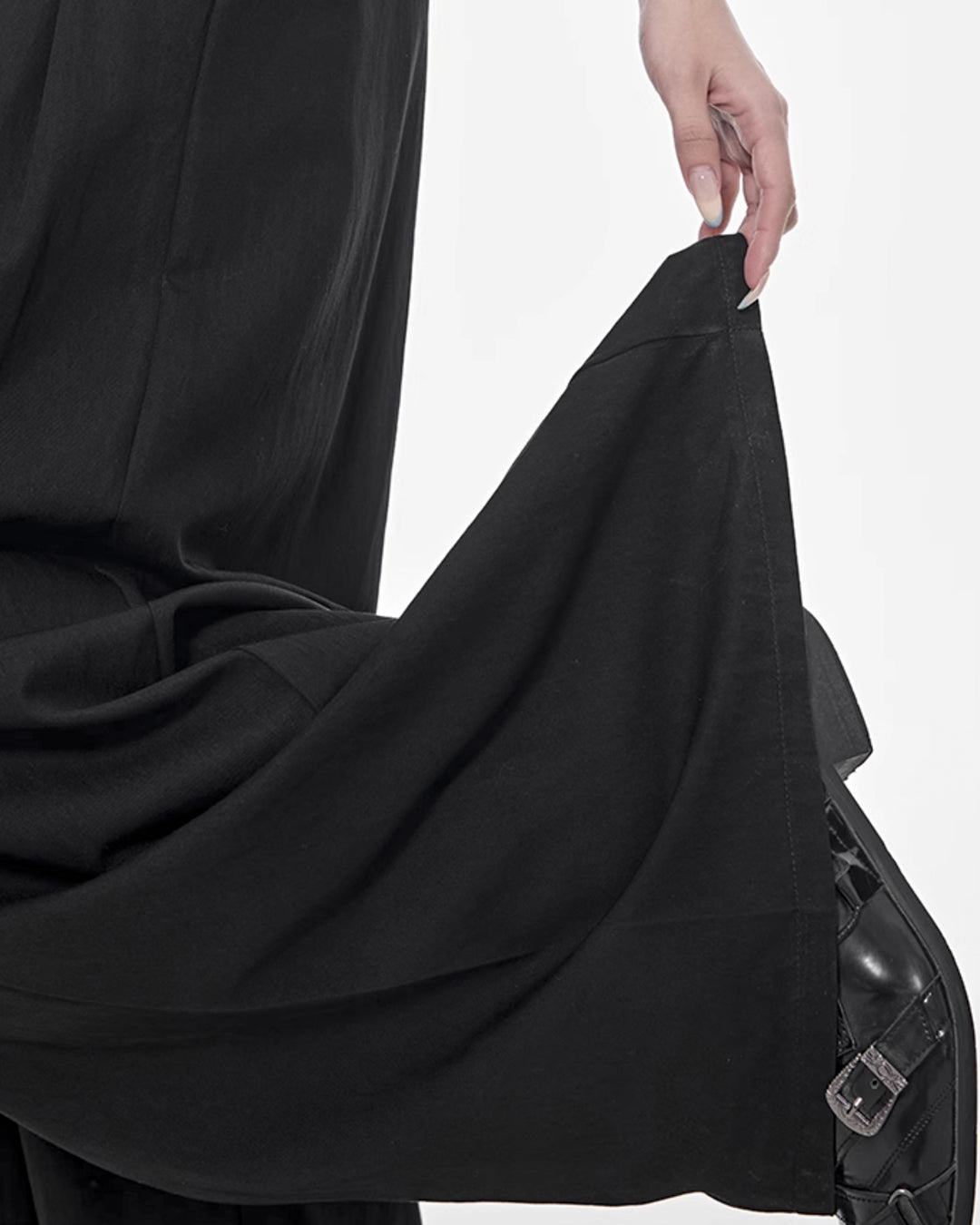 ♥LACE TIE WIDE PANTS