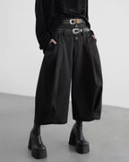 ♥DOUBLE WAIST LAYERED BALLOON PANTS