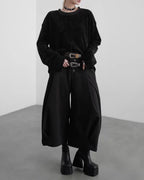 ♥DOUBLE WAIST LAYERED BALLOON PANTS