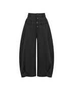 ♥DOUBLE WAIST LAYERED BALLOON PANTS