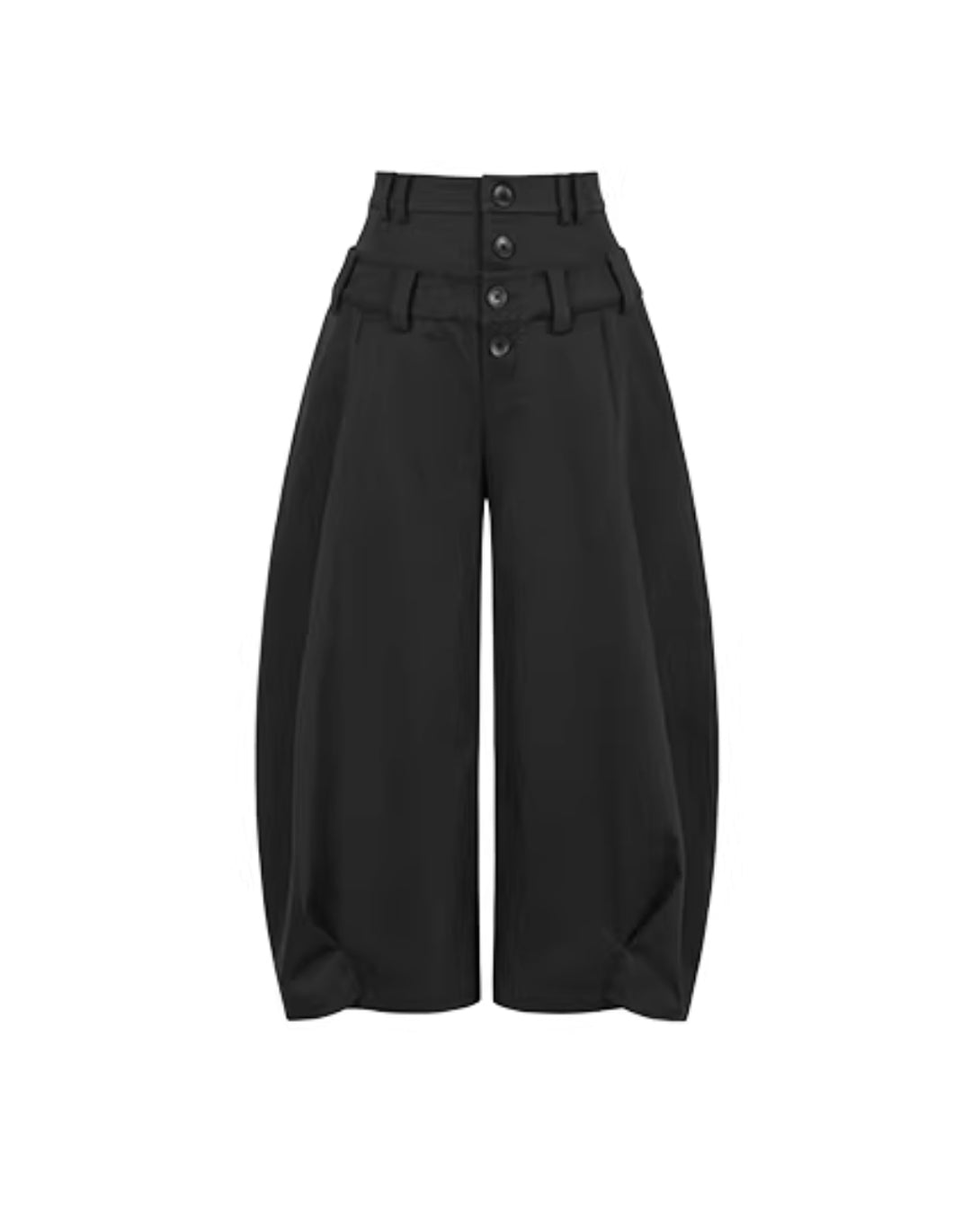 ♥DOUBLE WAIST LAYERED BALLOON PANTS
