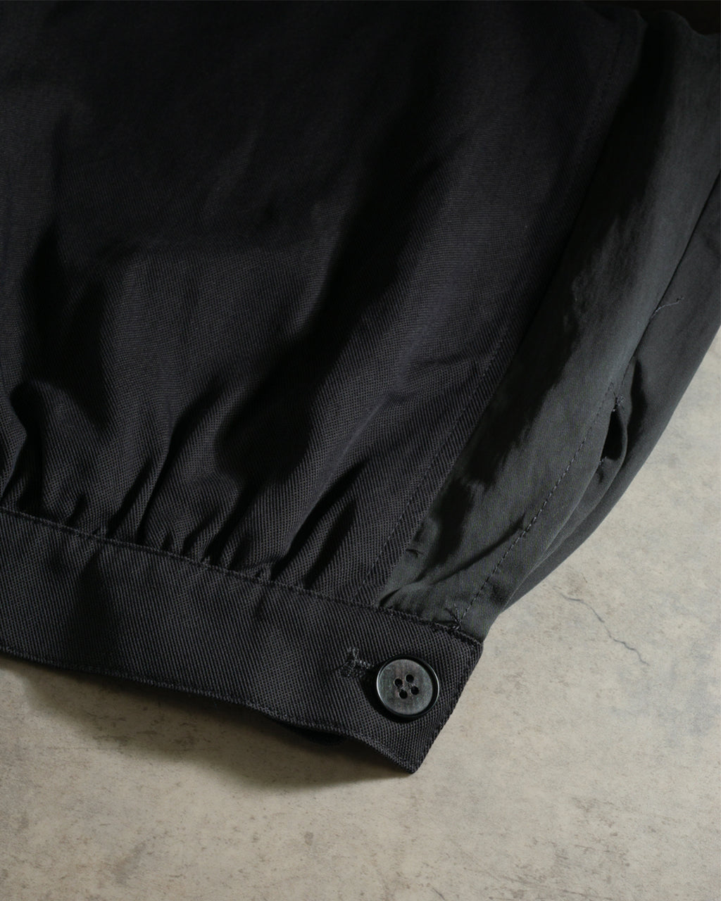 ♥PLEATED DRAWSTRING HEM LANTERN PANTS