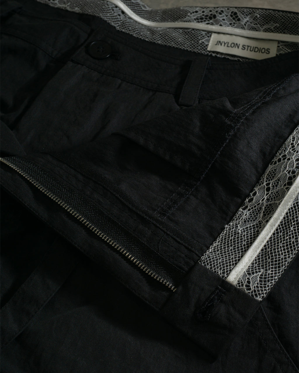 ♥DOUBLE WAIST WIDE CARGO PANTS