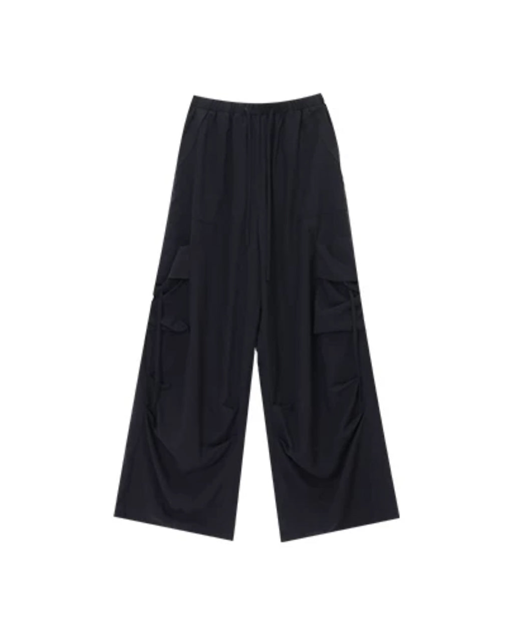 ♥DRAPED WIDE CARGO PANTS