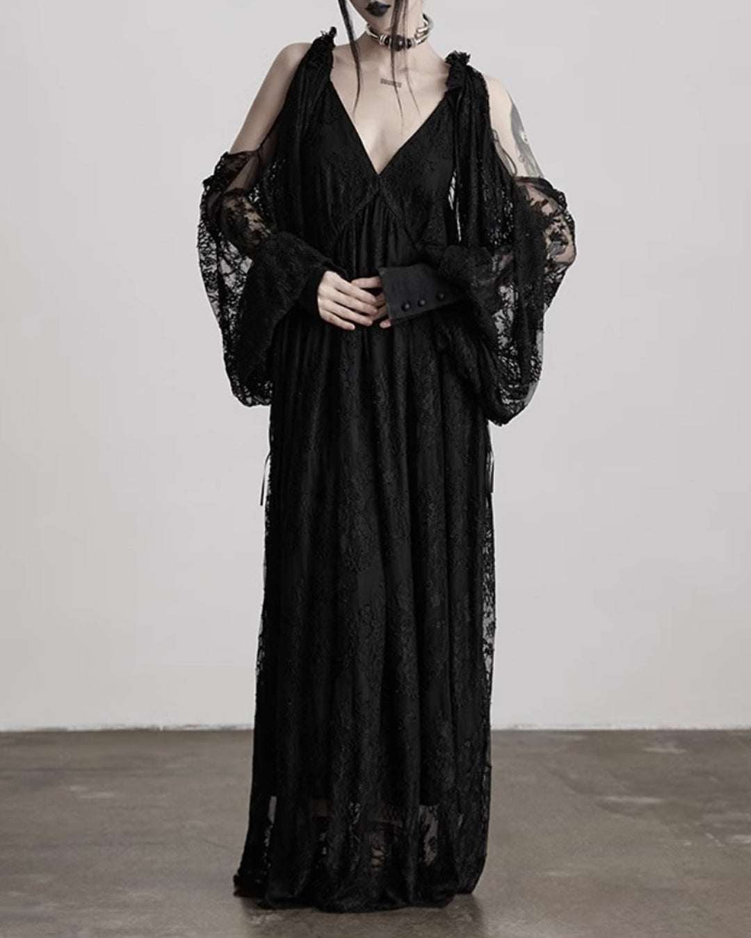 ♥LACE WING SLEEVE SHAWL