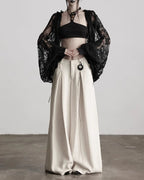 ♥LACE WING SLEEVE SHAWL