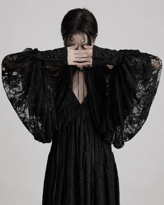 ♥LACE WING SLEEVE SHAWL