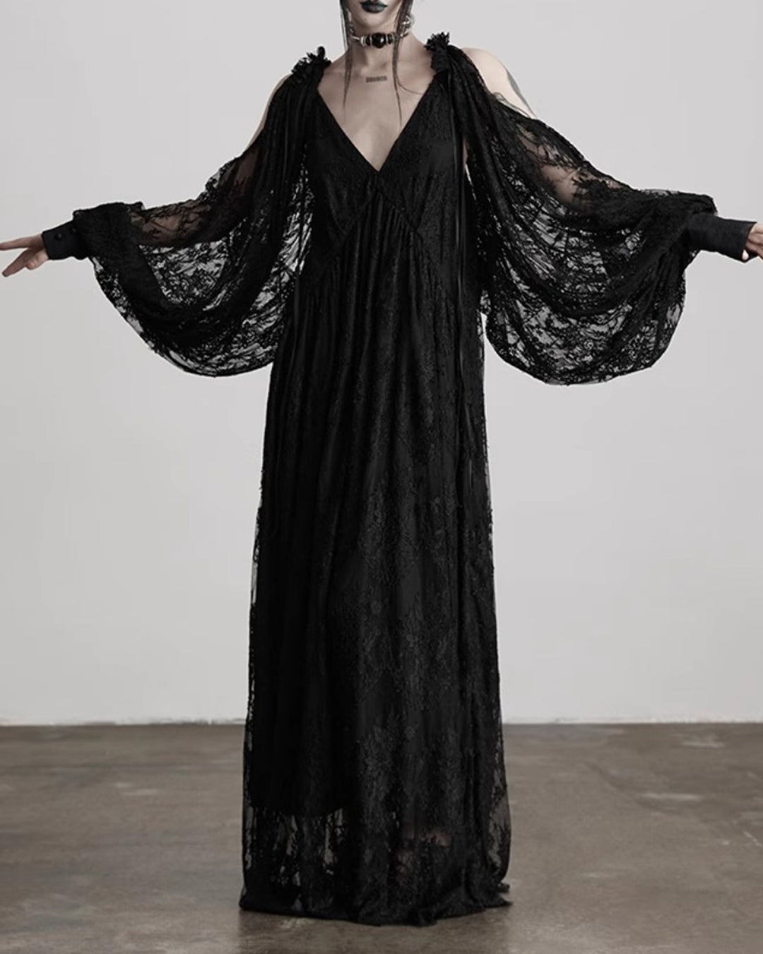 ♥LACE WING SLEEVE SHAWL