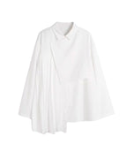 ♥LEFT FLAP PANEL SHIRT