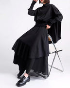 ♥CROW CAPE SHIRT