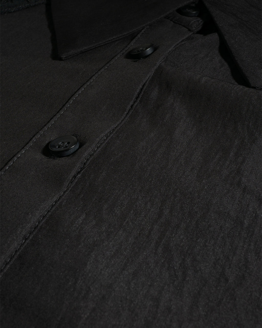 ♥CURVED LACE PANEL LONG SHIRT