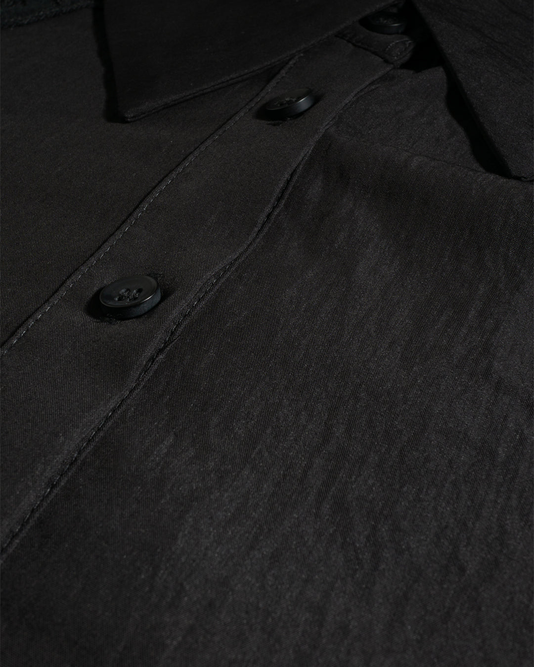♥CURVED LACE PANEL LONG SHIRT