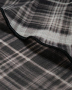 ♥SHEER RUFFLE CASCADE LONG SHIRT