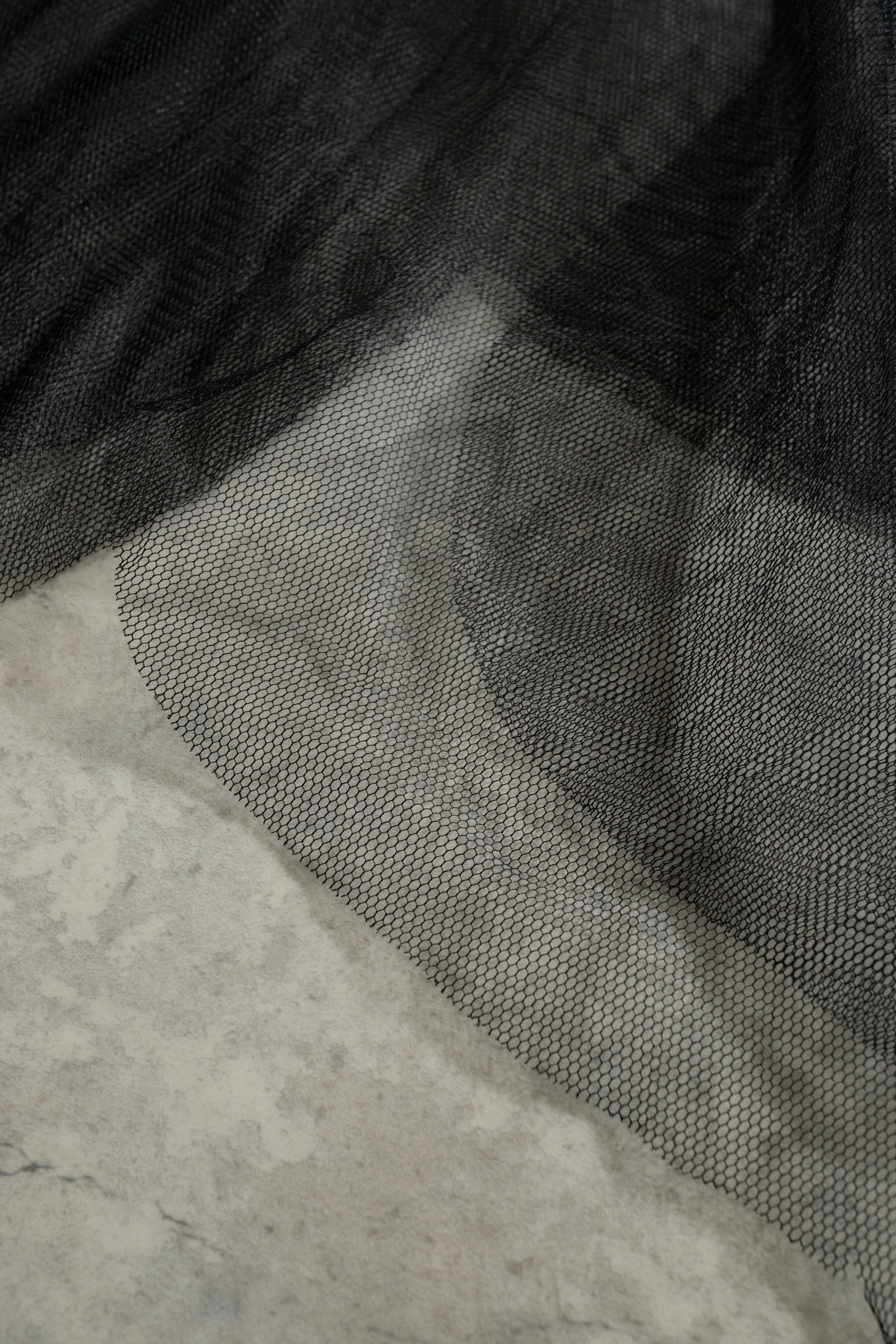 ♥SHEER LAYER FLARE SHIRT
