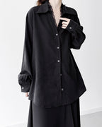 ♥LACE TRIM SHIRT