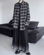 ♥RHINESTONE EMBELLISHED CHECK SHIRT