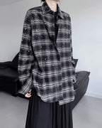 ♥RHINESTONE EMBELLISHED CHECK SHIRT