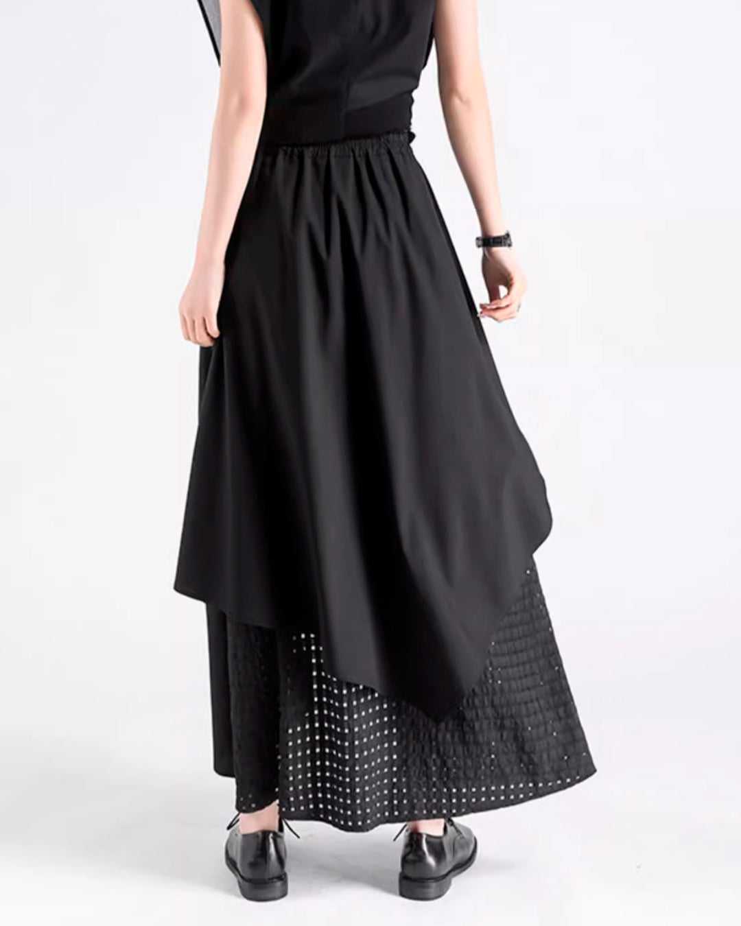 ♥MESH LAYERED SKIRT