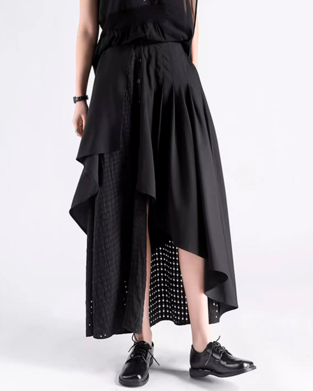 ♥MESH LAYERED SKIRT