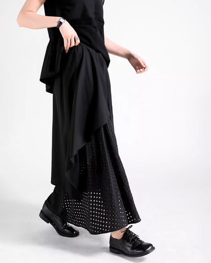 ♥MESH LAYERED SKIRT