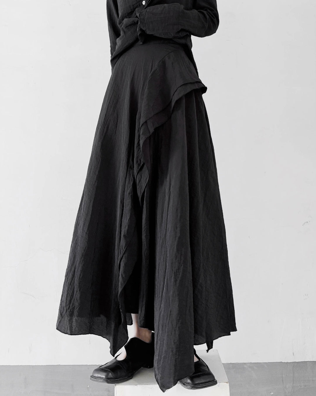 ♥LAYERED FLARE SKIRT